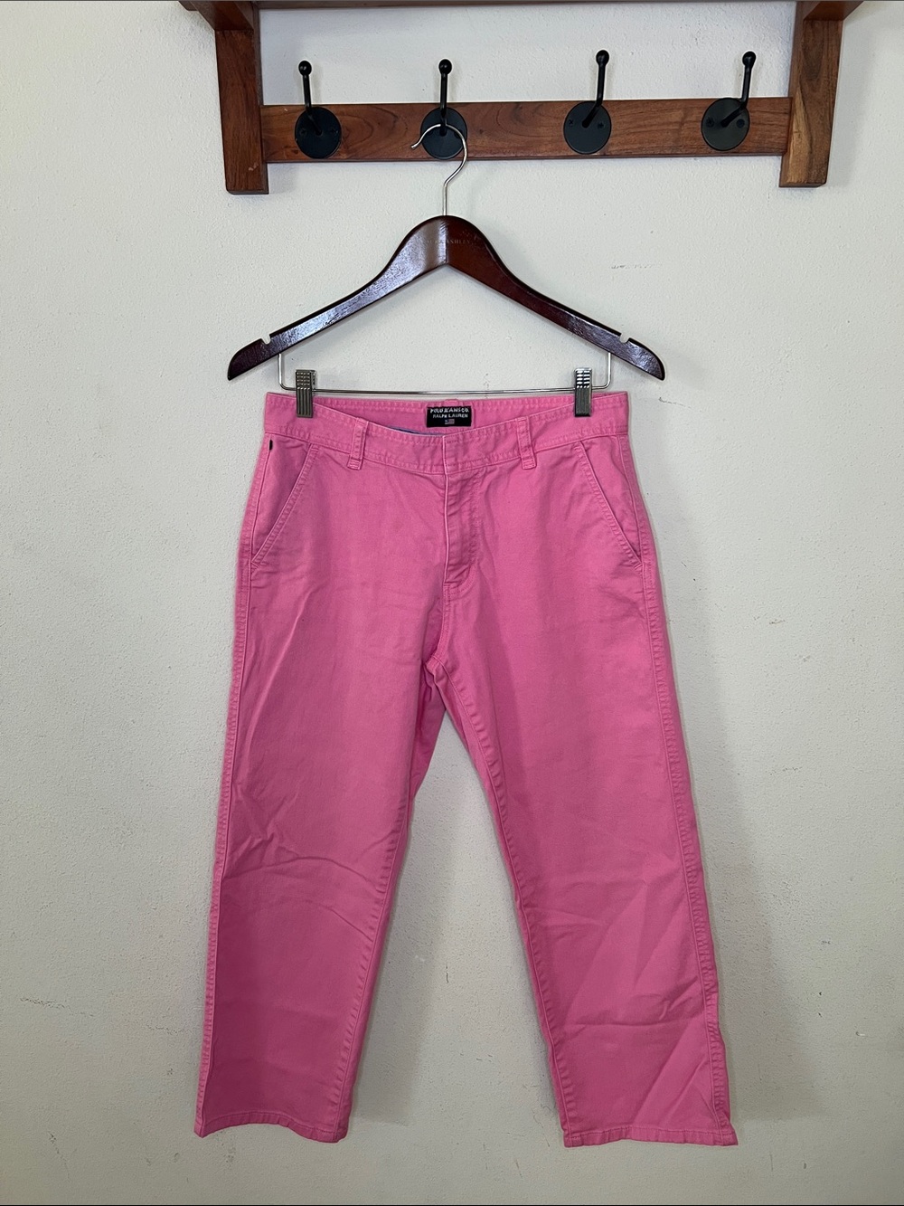 Vintage Polo Jeans Co. Ralph Lauren Pink Pants Ankle Size 6